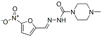 CAS#: 14052-80-3， 4-Methyl-N'-(5-Nitrofurfurylidene)-1-Piperazinecarbohydrazide