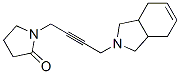 CAS#: 14053-09-9， 1-(4-(3a,4,7,7a-Tetrahydro-2-isoindolinyl)-2-butynyl)-2-pyrrolidinone