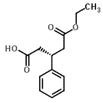 CAS#: 140863-09-8， (3R)-5-Ethoxy-5-Oxo-3-Phenylpentanoic Acid
