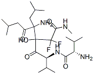 CAS#: 140873-66-1， (3R,4R)-2,2-Difluoro-3-Hydroxy-N,6-Dimethyl-4-[[(2S)-3-Methyl-1-[[(2S)-3-Methyl-2-(3-Methylbutanoylamino)Butanoyl]Amino]-1-Oxobutan-2-Yl]Amino]Heptanamide