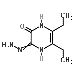CAS#: 140911-27-9， 5,6-Diethyl-3-Hydrazono-3,4-Dihydro-2(1H)-Pyrazinone