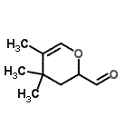 CAS#: 141037-59-4， 4,4,5-Trimethyl-3,4-Dihydro-2H-Pyran-2-Carbaldehyde