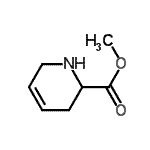 CAS#: 141083-85-4， Methyl 1,2,3,6-Tetrahydro-2-Pyridinecarboxylate