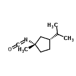 CAS#: 141185-77-5， (1S,3R)-1-Isocyanato-3-Isopropyl-1-Methylcyclopentane