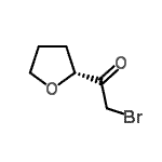 CAS#: 141194-58-3， 2-Bromo-1-[(2R)-Tetrahydro-2-Furanyl]Ethanone