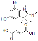 CAS#: 141271-42-3， 7-Bromo-1,2,3,3a,8,8a-hexahydro-1,3a,8-trimethylpyrrolo(2,3-6)indol-5-ol fumarate