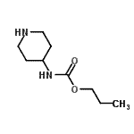 CAS#: 141498-56-8， Propyl 4-Piperidinylcarbamate
