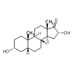 CAS#: 14167-50-1， (3alpha,5beta,16alpha)-3,16-Dihydroxyandrostan-17-One