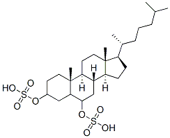 CAS#: 141677-53-4， Disodium [(3S,5S,6S,8S,9S,10R,13R,14S,17R)-10,13-Dimethyl-17-[(2R)-6-Methylheptan-2-Yl]-3-Sulfonatooxy-2,3,4,5,6,7,8,9,11,12,14,15,16,17-Tetradecahydro-1H-Cyclopenta[a]Phenanthren-6-Yl] Sulfate