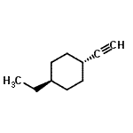 CAS#: 141743-53-5， trans-1-Ethyl-4-Ethynylcyclohexane