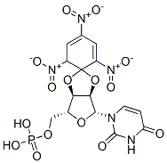 CAS#: 141802-28-0， [(3aR,4R,6R,6aR)-4-(2,4-Dioxopyrimidin-1-Yl)-1',3',5'-Trinitrospiro[3a,4,6,6a-Tetrahydrofuro[3,4-d][1,3]Dioxole-2,6'-Cyclohexa-1,3-Diene]-6-Yl]Methyl Dihydrogen Phosphate