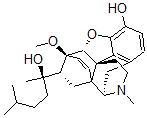 CAS#: 14186-98-2， 7alpha-(1-hydroxy-1,4-dimethylpentyl)-6,14-endo-Ethenotetrahydrooripavine