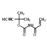 CAS 登录号：141895-75-2， 2-甲基-3-丁炔-2-基丙烯酰氨基甲酸酯