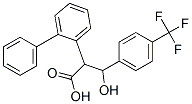 CAS 登录号：141901-74-8， 3-羟基-2-(2-苯基苯基)-3-[4-(三氟甲基)苯基]丙酸