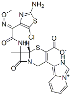 CAS#: 141912-84-7， (6S,7S)-7-[[(2E)-2-(2-Amino-5-Chloro-1,3-Thiazol-4-Yl)-2-Methoxyiminoacetyl]Amino]-3-(Imidazo[3,4-a]Pyridin-4-Ium-2-Ylmethyl)-8-Oxo-5-Thia-1-Azabicyclo[4.2.0]Oct-2-Ene-2-Carboxylate