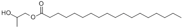 CAS 登录号：142-75-6， 十八烷酸 2-羟基丙基酯