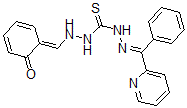 CAS#: 142047-99-2， 3-[[(E)-(6-Oxo-1-Cyclohexa-2,4-Dienylidene)Methyl]Amino]-1-[(Phenyl-Pyridin-2-Ylmethylidene)Amino]Thiourea