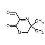 CAS#: 142068-58-4， 5,5-Dimethyl-2-Oxo-5,6-Dihydro-2H-1,4-Oxazine-3-Carbaldehyde