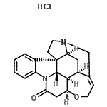 structure of CAS# 1421-86-9, Strychnidin-10-One Hydrochloride (1:1);STRYCHNIDIN-10-ONE, MONOHYDROCHLORIDE;Strychnine hydrochloride;Strychnine Hydrochloride Hydrate
