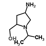 CAS#: 142228-28-2， (4-Amino-1-Isopropyl-2-Pyrrolidinyl)Methanol