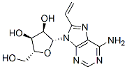 CAS#: 142386-40-1， (2R,3R,4S,5R)-2-(6-Amino-8-Ethenylpurin-9-Yl)-5-(Hydroxymethyl)Oxolane-3,4-Diol