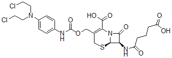 CAS#: 142478-50-0， 7-(4-Carboxybutanamido)Cephalosporin Mustard