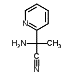 CAS#: 142554-58-3， 2-Amino-2-(2-Pyridinyl)Propanenitrile