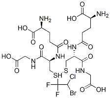CAS#: 142628-07-7， (4S)-4-Amino-5-[[(2R)-3-(2-Bromo-2-Chloro-1,1-Difluoroethyl)Sulfanyl-1-(Carboxymethylamino)-1-Oxopropan-2-Yl]Amino]-5-Oxopentanoic Acid