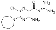 结构式 CAS# 1428-95-1, 5-(N,N-六亚甲基)-阿米洛利