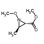 CAS#: 142835-68-5， Methyl (2S,3R)-1-Methoxy-3-Methyl-2-Aziridinecarboxylate