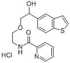 CAS#: 142934-83-6， N-[2-[2-(1-Benzothiophen-5-Yl)-2-Hydroxyethoxy]Ethyl]Pyridine-2-Carboxamide Hydrochloride