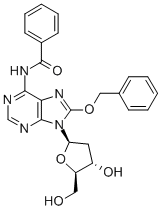 CAS#: 142979-40-6， N-Benzoyl-2'-Deoxy-8-(Phenylmethoxy)-Adenosine