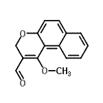 CAS#: 143034-65-5， 1-Methoxy-3H-Benzo[f]Chromene-2-Carbaldehyde