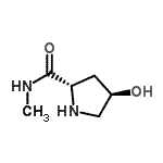 CAS#: 143035-54-5， (4R)-4-Hydroxy-N-Methyl-L-Prolinamide