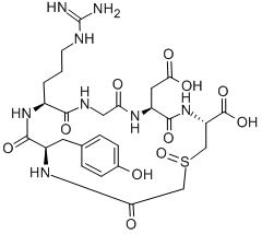 CAS#: 143120-27-8， (3R,6S,12S,15R)-6-(Carboxymethyl)-12-[3-(Diaminomethylideneamino)Propyl]-15-[(4-Hydroxyphenyl)Methyl]-1,5,8,11,14,17-Hexaoxo-1-Thia-4,7,10,13,16-Pentazacyclooctadecane-3-Carboxylic Acid