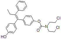 CAS#: 143134-33-2， [4-[(Z)-1-(4-Hydroxyphenyl)-2-Phenylbut-1-Enyl]Phenyl] N,N-Bis(2-Chloroethyl)Carbamate