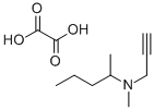 CAS#: 143347-30-2， N-Methyl-N-Prop-2-Ynylpentan-2-Amine ethanedioate