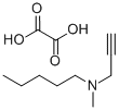 CAS#: 143347-31-3， N-Methyl-N-Prop-2-Ynylpentan-1-Amine ethanedioate