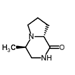 CAS#: 143393-98-0， (4R,8aR)-4-Methylhexahydropyrrolo[1,2-a]Pyrazin-1(2H)-One