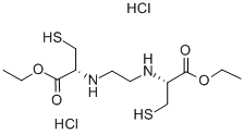 CAS#: 14344-58-2, N,N'-1,2-Ethanediylbis-L-Cysteine 1,1'-Diethyl Ester Hydrochloride (1:2)
