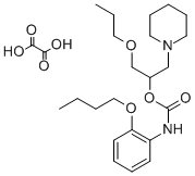 CAS#: 143503-35-9， (2-Butoxyphenyl)-Carbamic Acid 1-(1-Piperidinylmethyl)-2-Propoxymethyl Ester Ethanedioate (1:1)