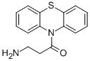 结构式 CAS# 14359-62-7, 3-氨基-1-吩噻嗪-10-基-丙-1-酮