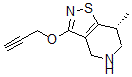 CAS#: 143756-51-8， (7R)-7-Methyl-3-Prop-2-Ynoxy-4,5,6,7-Tetrahydro-[1,2]Thiazolo[5,4-d]Pyridine