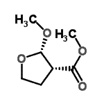 CAS#: 143789-14-4， Methyl (2S,3R)-2-Methoxytetrahydro-3-Furancarboxylate