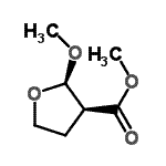 CAS#: 143789-16-6， Methyl (2R,3S)-2-Methoxytetrahydro-3-Furancarboxylate