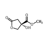 CAS#: 143858-30-4， Methyl (3S)-3-Hydroxy-5-Oxotetrahydro-3-Furancarboxylate