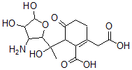CAS#: 143873-67-0， 6-[1-(3-Amino-4,5-Dihydroxyoxolan-2-Yl)-1-Hydroxyethyl]-2-(Carboxymethyl)-5-Oxocyclohexene-1-Carboxylic Acid