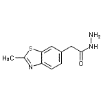 CAS#: 1439-71-0， 2-(2-Methyl-1,3-Benzothiazol-6-Yl)Acetohydrazide