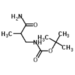 CAS#: 143979-23-1， 2-Methyl-2-Propanyl (3-Amino-2-Methyl-3-Oxopropyl)Carbamate