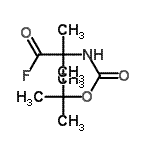 CAS#: 144168-04-7， 2-Methyl-N-{[(2-Methyl-2-Propanyl)Oxy]Carbonyl}Alanyl Fluoride